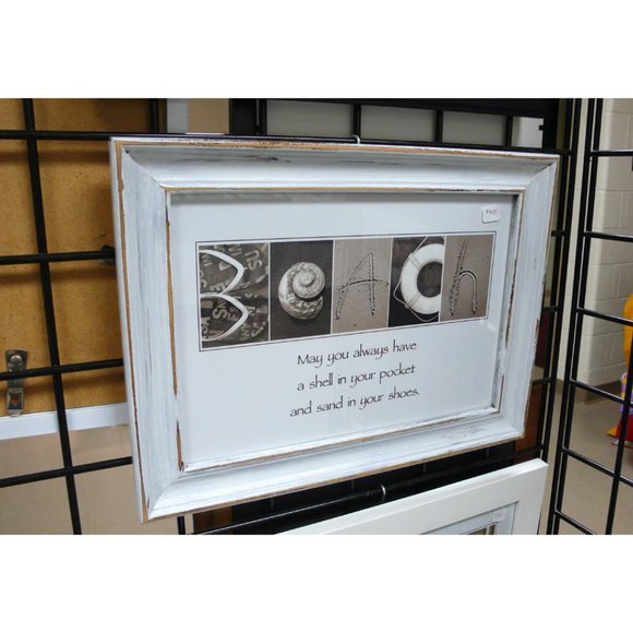 8x10 BEACH Alphabet Art Photograph and Card - Picture 4 of 4